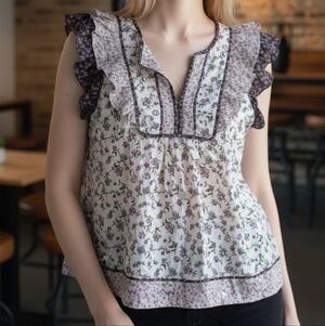 Carolina Bella Montreal Peasant Blouse Medium (BL24)